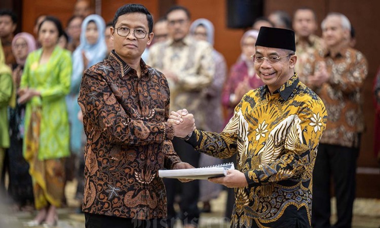 Menkeu Sri Mulyani Lantik Pejabat Eselon I