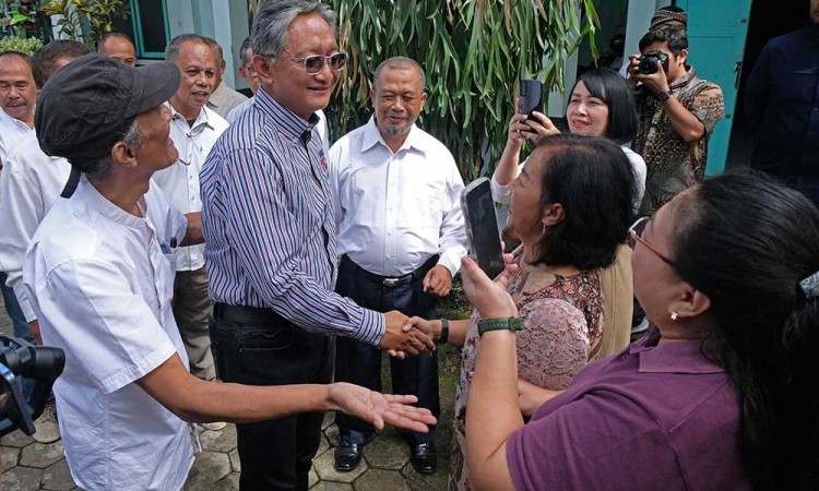 Menteri Pekerjaan Umum Dody Hanggodo Kunjungi SMP Negeri 2 Temanggung