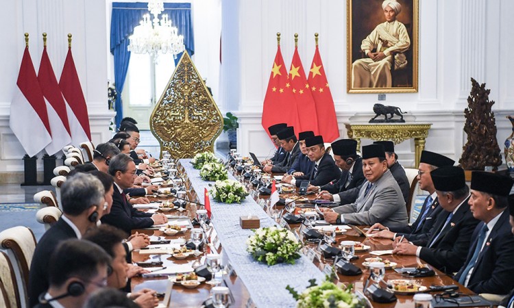 Presiden Prabowo Menerima Kunjungan PM China Li Qiang