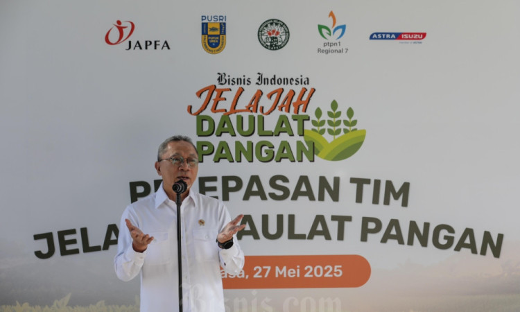 Pelepasan Tim Bisnis Indonesia Jelajah Daulat Pangan 2025