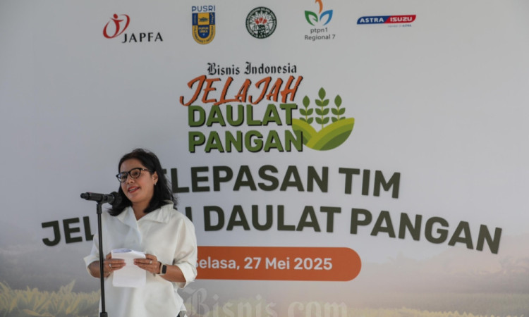 Pelepasan Tim Bisnis Indonesia Jelajah Daulat Pangan 2025