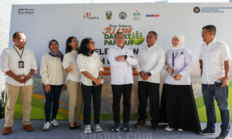Pelepasan Tim Bisnis Indonesia Jelajah Daulat Pangan 2025