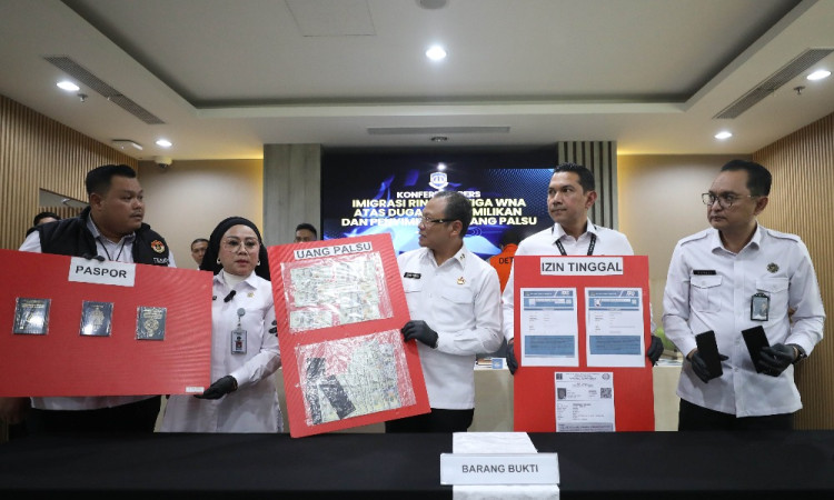 Imigrasi Amankan WNA Terkait Kepemilikan Dan Penyimpanan Uang Palsu