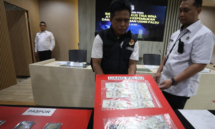 Imigrasi Amankan WNA Terkait Kepemilikan Dan Penyimpanan Uang Palsu