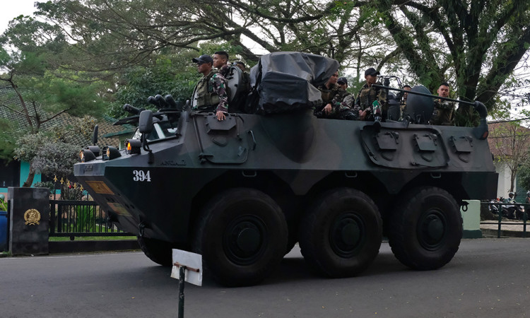 Apel Pengamanan Kunjungan Presiden Perancis