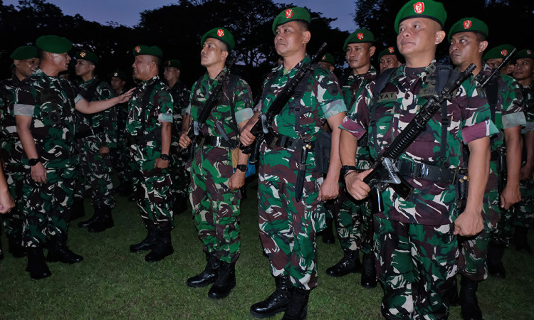Apel Pengamanan Kunjungan Presiden Perancis