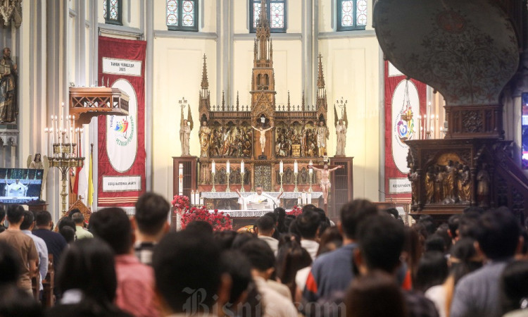 Gereja Katedral Gelar Misa Kenaikan Yesus Kristus