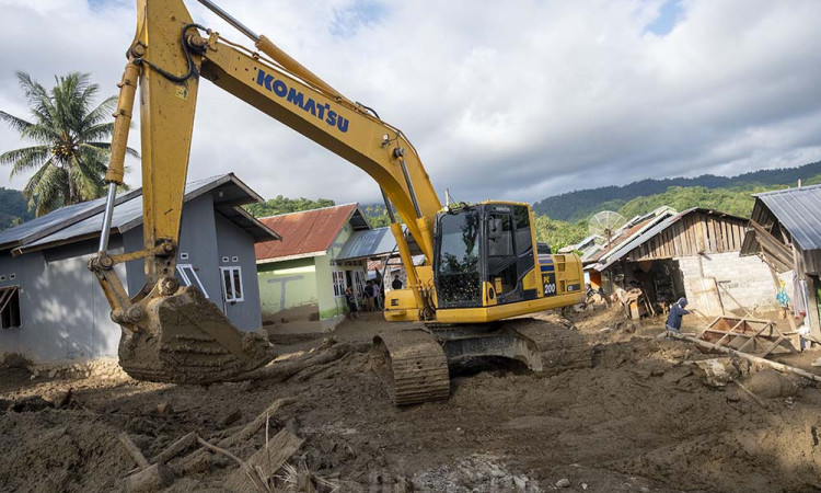 BNPB Fokus Perbaikan Infrastruktur Dasar Pascabanjir Bandang Landa Donggala
