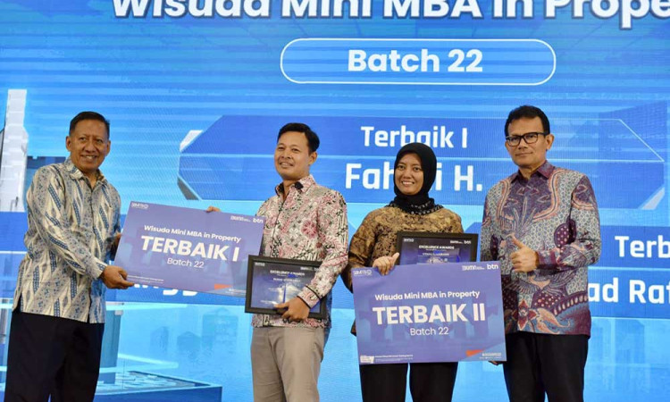 BTN dan SBM ITB Apresiasi Lulusan Unggulan Program Mini MBA in Property Batch 20–22