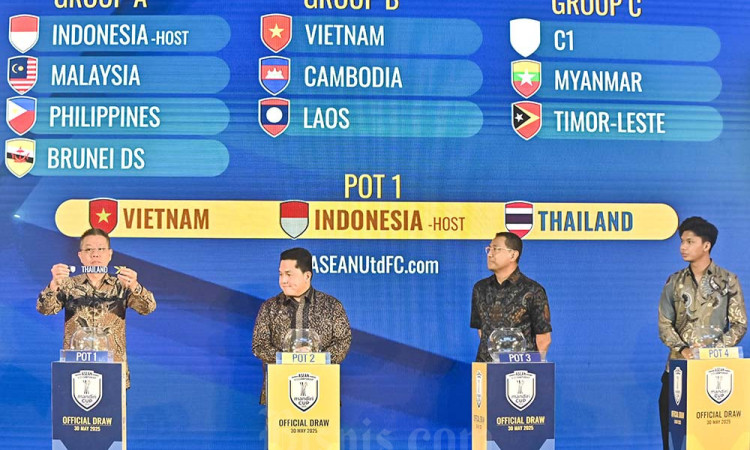 Piala AFF U-23, Timnas Indonesia Satu Grup Dengan Malaysia