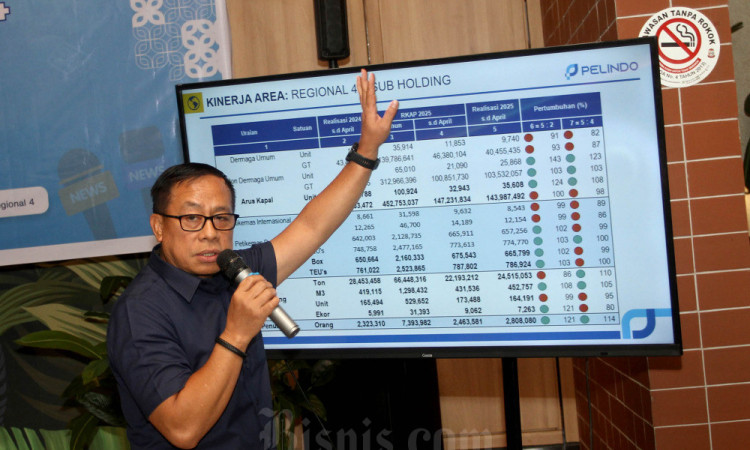 Arus Peti Kemas di Pelindo Regional 4 Meningkat