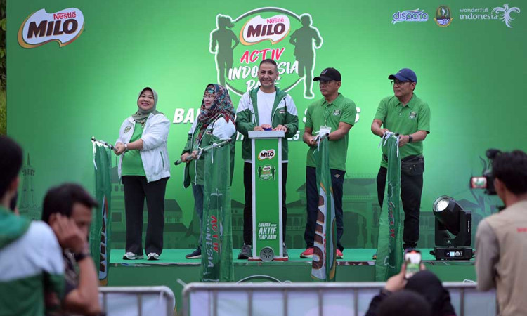 Ribuan Peserta Hijaukan Bandung lewat Road to MILO ACTIV Indonesia Race 2025 Bandung Raya Series