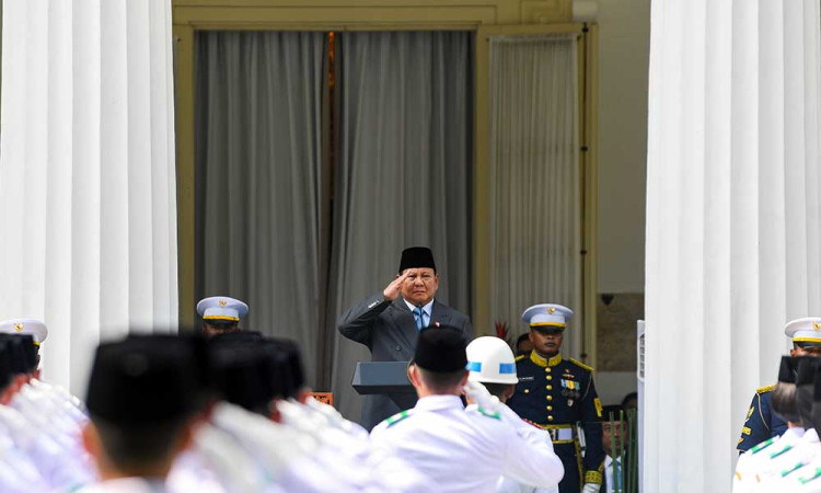 Presiden Prabowo Subianto Pimpin Upacara Hari Lahir Pancasila