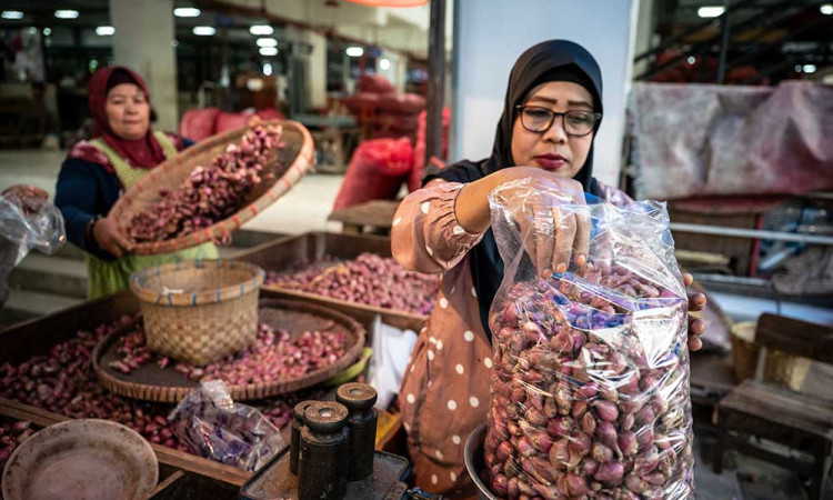 BPS Mencatat Terjadi Deflasi di Jawa Tengah Sebesar 0,49%