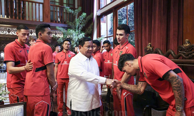 Presiden Prabowo Gelar Jamuan Makan Siang Bersama Timnas Indonesia