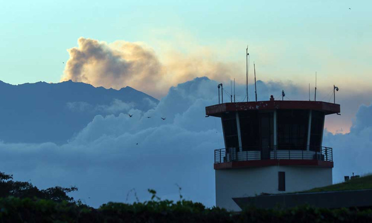 Gunung Api Raung Kembali Erupsi dan Berada Pada Status Level II