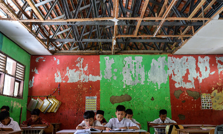 Sekolah Rusak di Kabupaten Serang