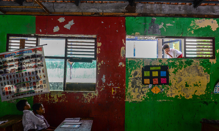 Sekolah Rusak di Kabupaten Serang