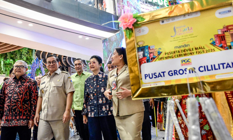 Gubernur DKI Jakarta Pramono Anung Buka Festival Jakarta Great Sale (FJGS) 2025 di Lippo Mall Nusantara