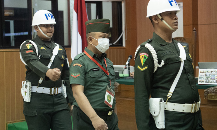 Sidang Perdana Penembakan Polisi di Lampung