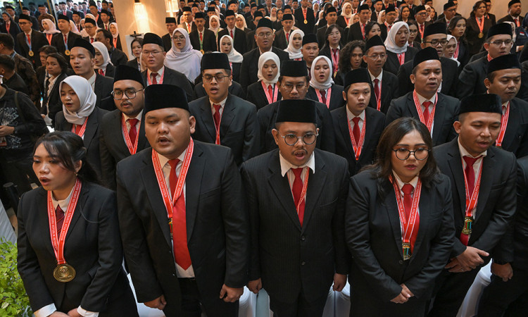 Presiden Kukuhkan 1.451 Hakim