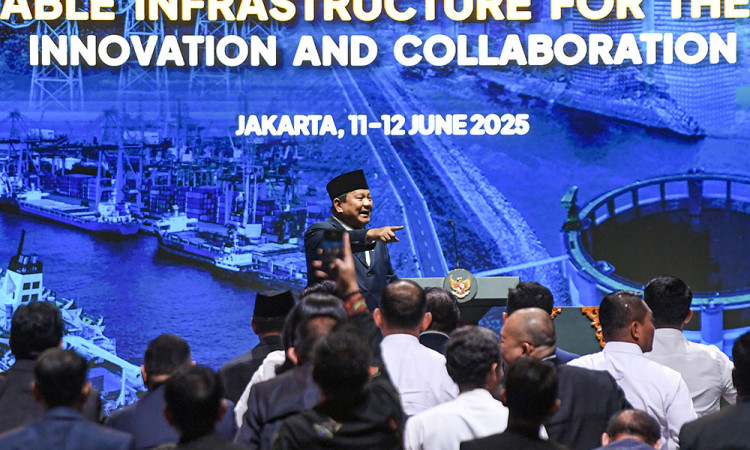 Presiden Prabowo Sampaikan Paparan Pada ICI 2025