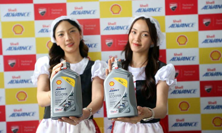 Shell Indonesia memperkenalkan Shell Advance City Scooter