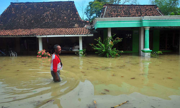 Ratusan Rumah di Kabupaten Grobogkan Terendam Banjir