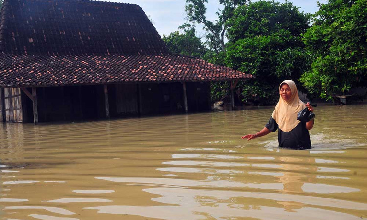 Ratusan Rumah di Kabupaten Grobogkan Terendam Banjir