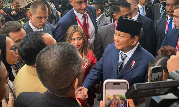 Presiden Prabowo Subianto Sapa Mahasiswa dan Diaspora Indonesia di Rusia
