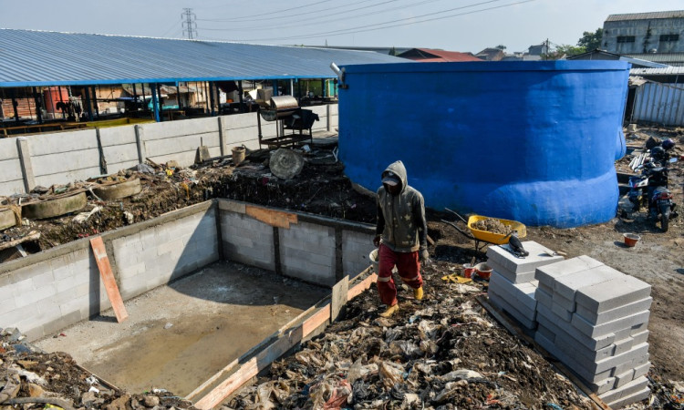 Pembangunan Biodigester di Pasar Gedebage Bandung