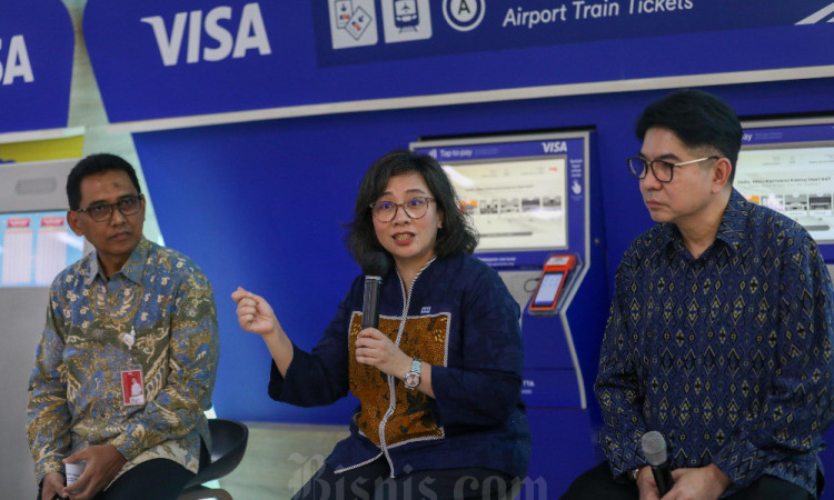 Peluncuran Sistem Pembayaran Nirsentuh Visa Untuk Layanan Kereta Bandara