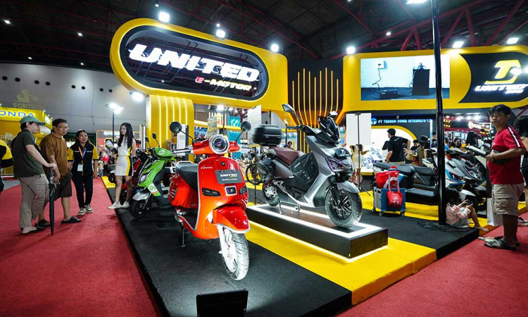 Sepeda Listrik dan Motor Listrik United Tampil di Jakarta Fair 2025