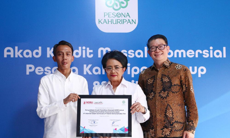 Nobu Bank Gandeng Pesona Kahuripan Dukung Program 3 Juta Rumah Pemerintah