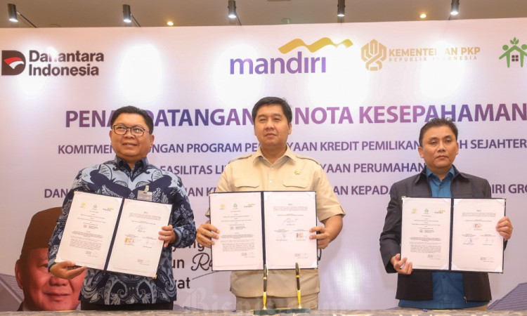 Bank Mandiri Jalin Kerja Sama Penyaluran Pembiayaan FLPP