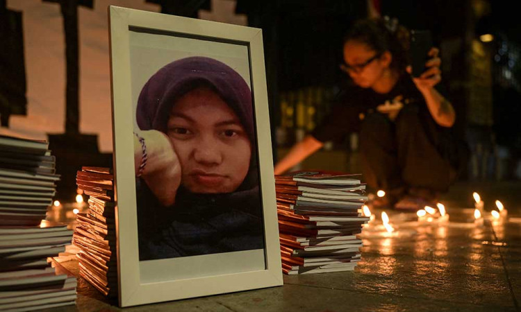 Aksi Peringatan 1.000 Hari Tragedi Kanjuruhan