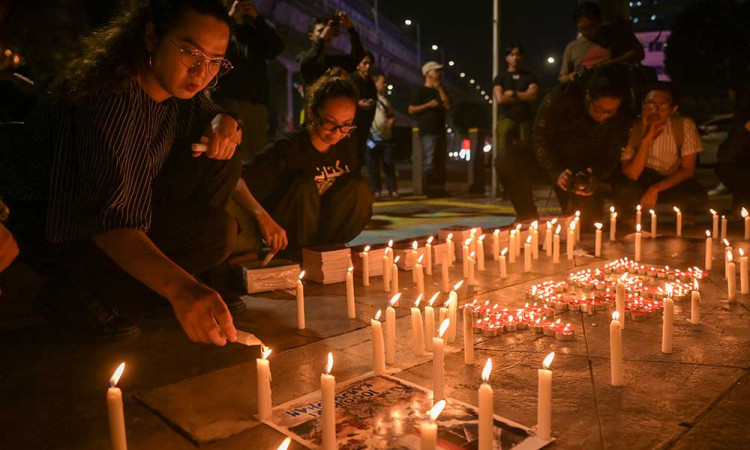 Aksi Peringatan 1.000 Hari Tragedi Kanjuruhan