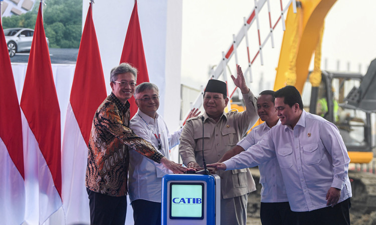 Presiden Prabowo Meresmikan Site ESDM