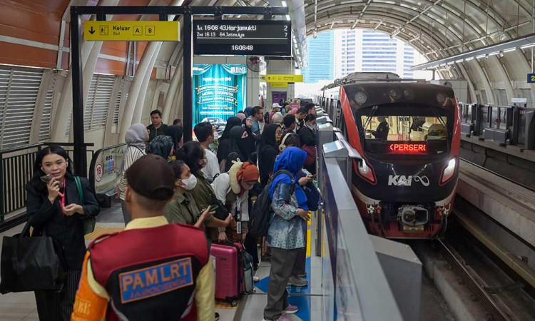 PT Kereta Api Indonesia (Persero) Tambah Jumlah Perjalanan LRT Jabodebek
