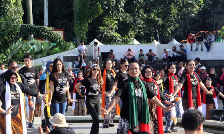 Menari Bersama Tarian Lengger di Depok