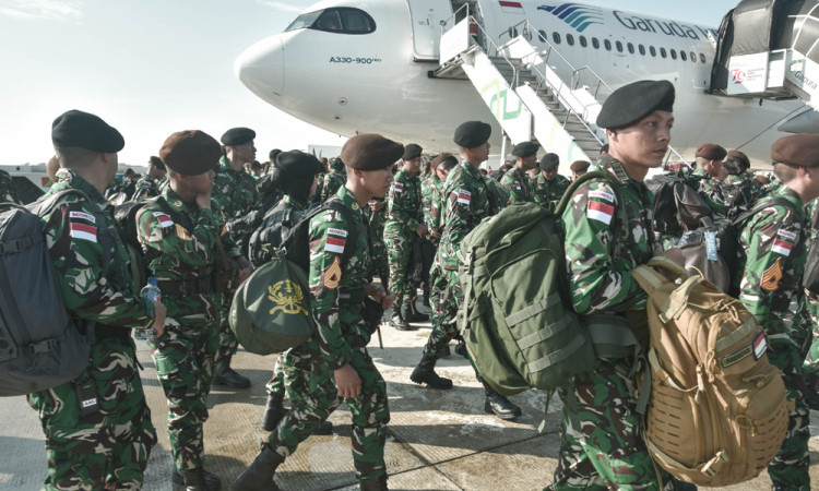 Pemberangkatan Kontingen Indonesia ke Prancis