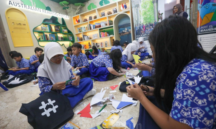 Peresmian Australia Reading Corner di Perpustakaan Masjid Istiqlal