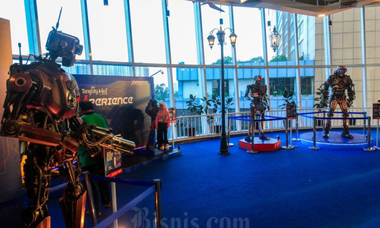 Pameran Robot Dari Onderdil Bekas