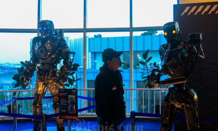 Pameran Robot Dari Onderdil Bekas