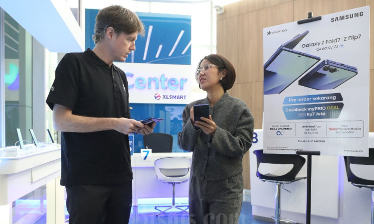XLSMART Gandeng Samsung Dorong Inklusivitas Digital