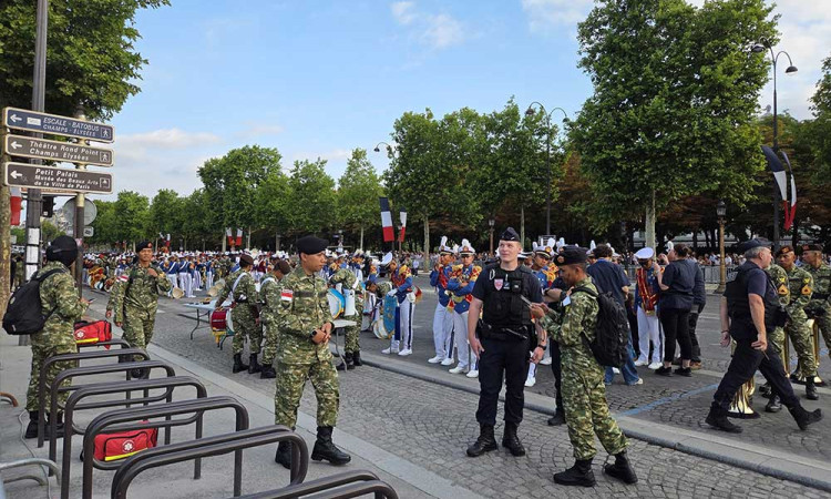 Suasana Meriah Jelang Bastille Day di Paris, Indonesia Tampil Sebagai Tamu Kehormatan