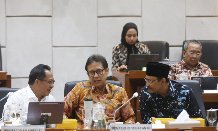 Rapat Kerja Bahas Data Penerima Bantuan Iuran (PBI) Jaminan Kesehatan Nasional (JKN)