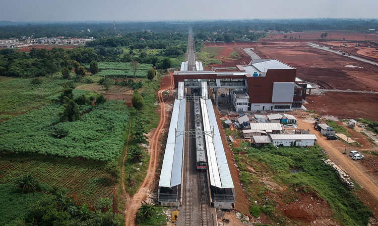 Proyek Pembangunan Stasiun Jatake Telah Mencapai 92,78%