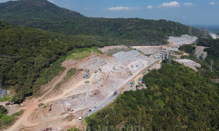 Progres Konstruksi Jalan Tol Probolinggo-Banyuwangi Paket 3 Capai 89,22 Persen