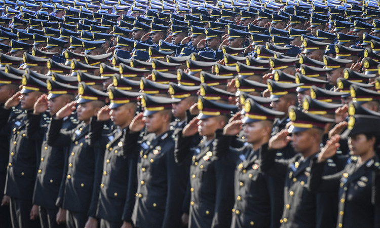 Upacara Prasetya Perwira TNI POLRI